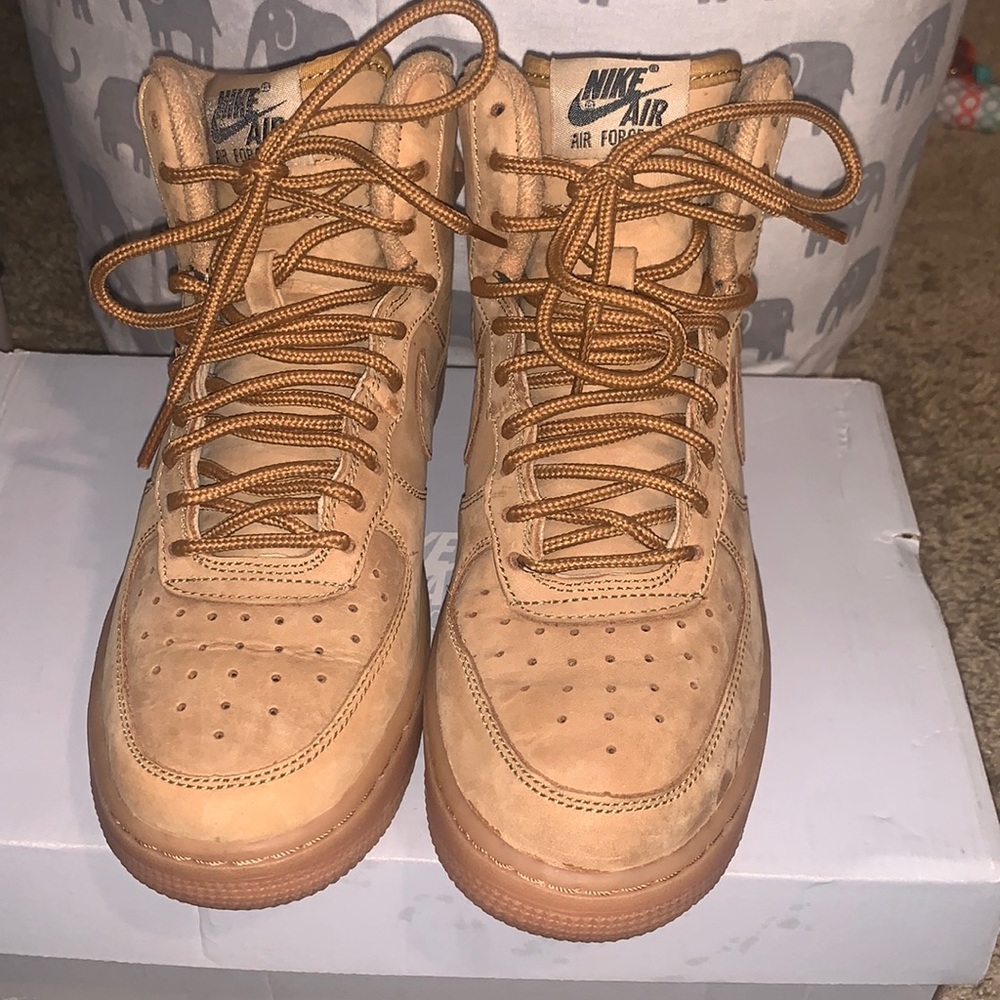 COPY - High Top Wheat Air Force 1s